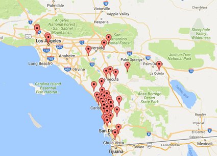 Recent Visitor Map